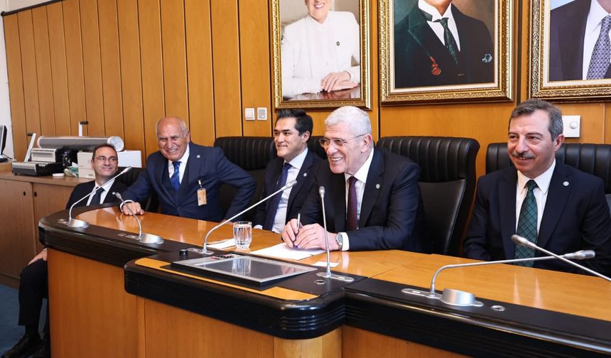 İyi Parti Nevşehir Teşkilatı Müsavat Dervişoğlu ile Görüştü