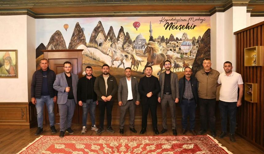 Yeniden Refah Partisi Acıgöl Teşkilatından Başkan Arı’ya Ziyaret