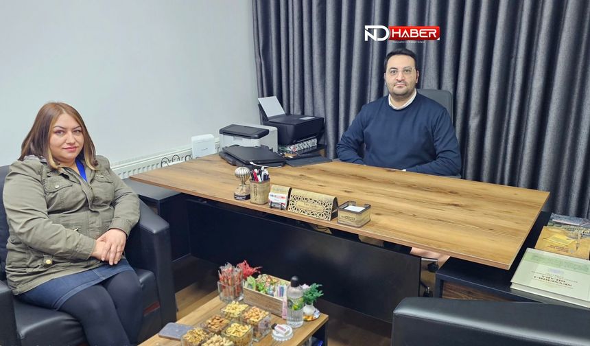 CHP Nevşehir Kadın Kolları Başkanı Yeliz Topraktepe’den ND Haber’e Ziyaret