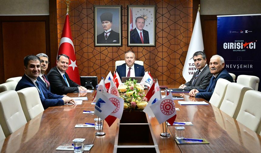 Nevşehir’de KOSGEB Girişimci Seçmeleri Programı Gerçekleştirildi