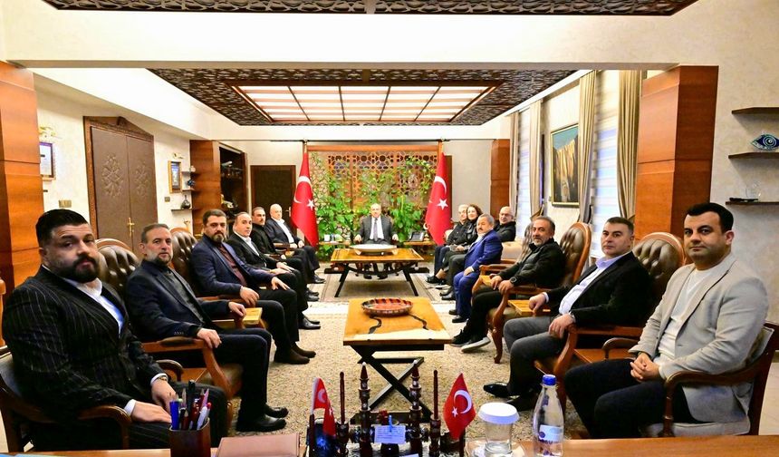 NTSO Başkan Adayı Mehmet Ali Öbekli’den Nevşehir Valisi Ali Fidan’a İlk Resmi Ziyaret