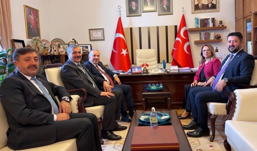 Milletvekili Filiz Kılıç Nevşehir Heyetini Gazi Mecliste Misafir Etti