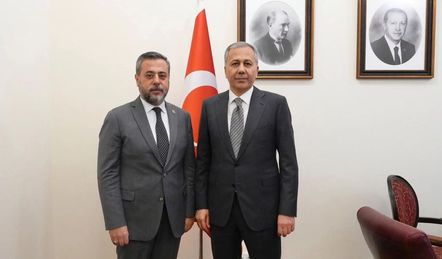 Milletvekili Süleyman Özgün İçişleri Bakanı Ali Yerlikaya ile Görüştü