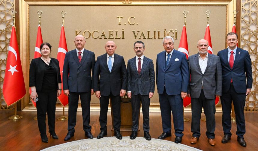 PÜİS Heyetinden Vali İlhami AKTAŞ’a Ziyaret