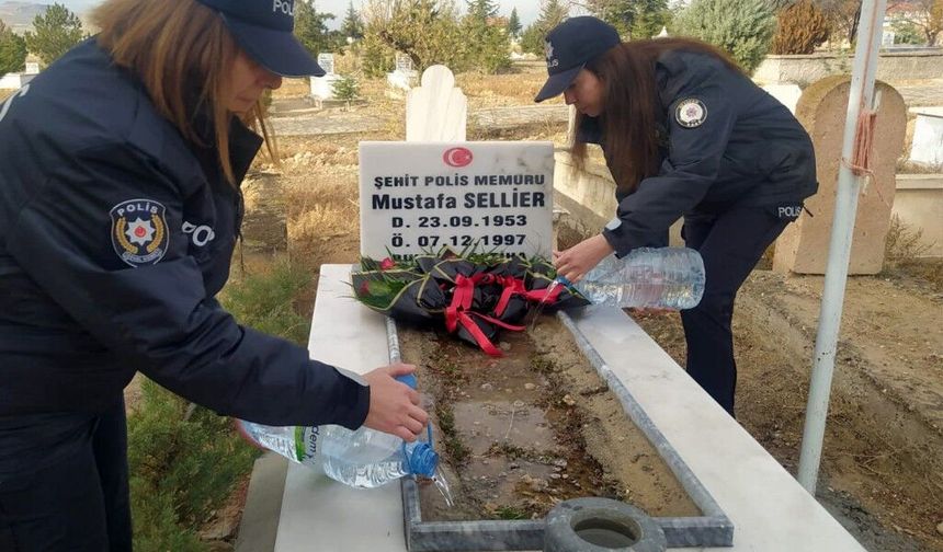 Şehit Polis Memuru Mustafa Sellier İçin Avanos’ta Anma Töreni Düzenlendi