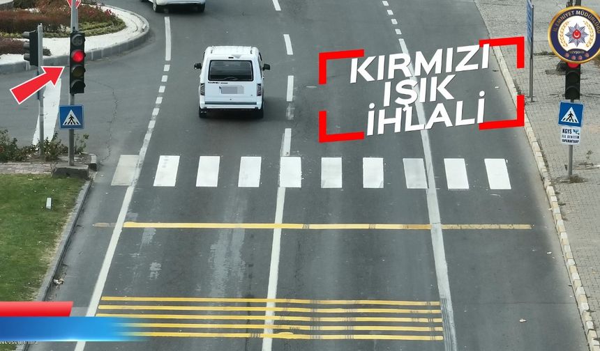 Nevşehir’de Drone Destekli Trafik Denetimleri Devam Ediyor