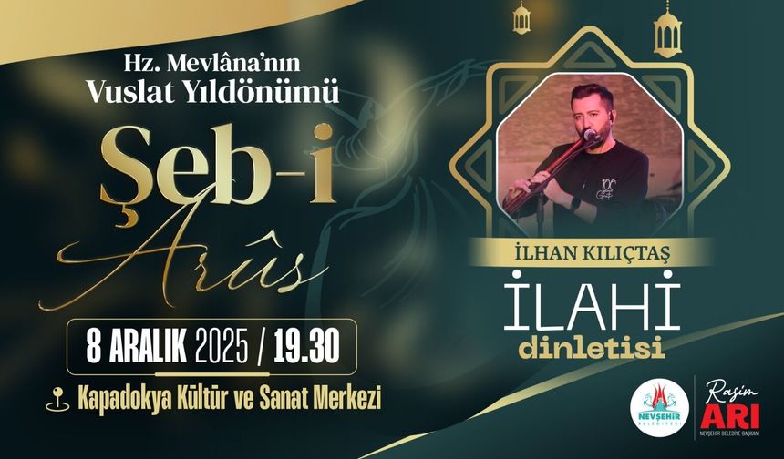 Mevlâna Celâleddîn-i Rûmi’yi Hakk’a Yolculuğunun 752. Yılında Saygı ve Rahmetle Anıyoruz