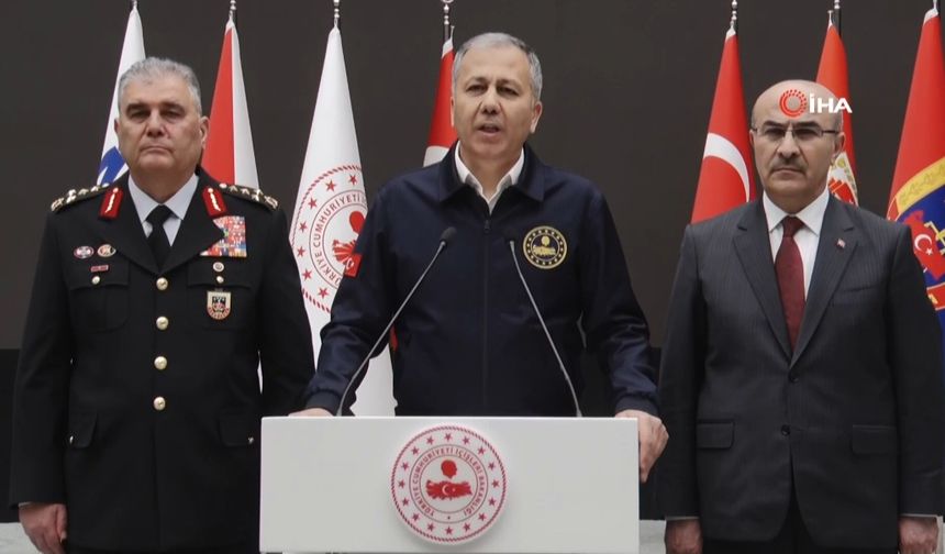 "3 polisimiz şehit, 8 polisimiz ve 1 bekçimiz yaralanmıştır"