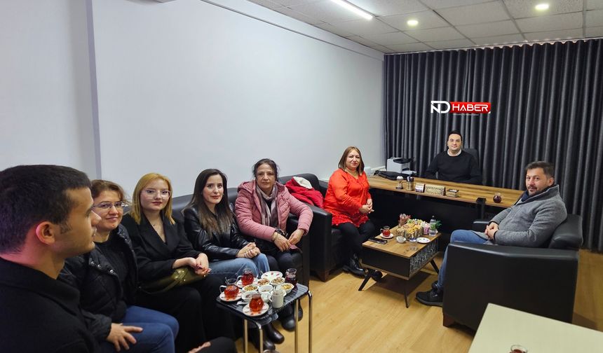 CHP Nevşehir Teşkilatından ND Haber’e 10 Ocak Çalışan Gazeteciler Günü Ziyareti