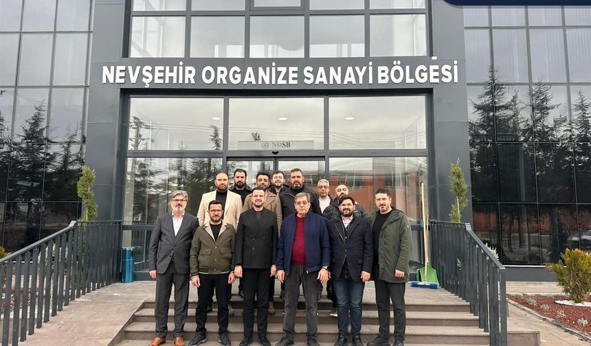 NESBİR Heyeti’nden Nevşehir OSB Müdürlüğü’ne Hayırlı Olsun Ziyareti