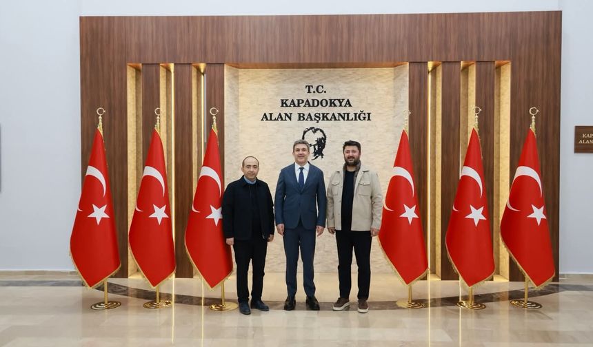 Milletvekili Emre Çalışkan ve Başkan Serhat Sonugelen’den Kapadokya Alan Başkanlığına Ziyaret