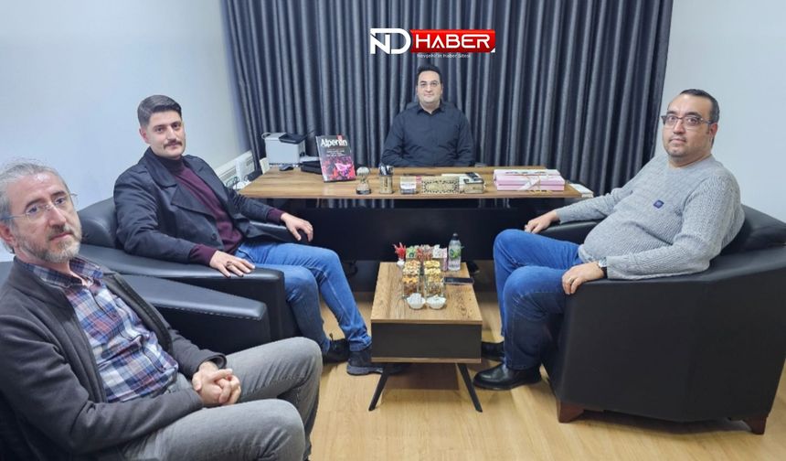 BBP Heyetinden ND Haber’e Gazeteciler Günü Ziyareti