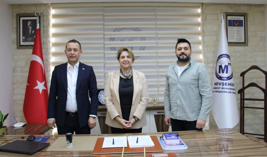 Nevşehir SMMM Odası İle Ofis Büro ve İletişim Makinaları Firması Arasında %10 İndirim Protokolü