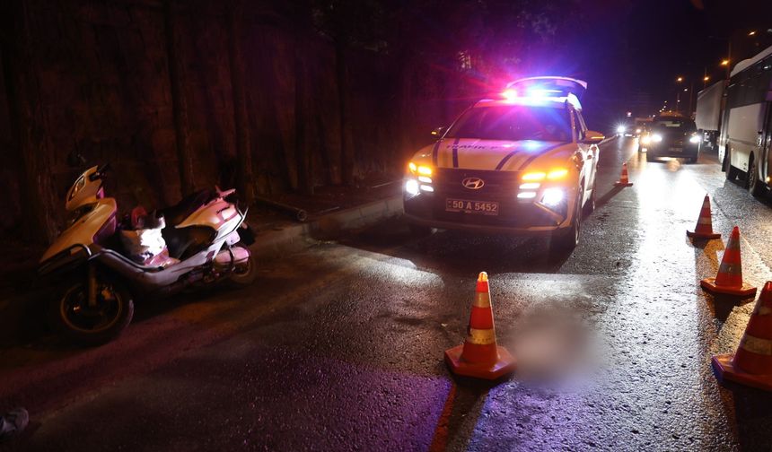 Nevşehir’de Devrilen Motosikletin Sürücüsü Ağır Yaralandı