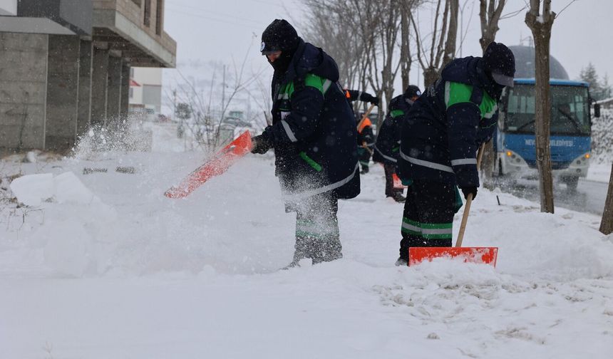 Nevşehir Valiliği’nden Kar Yağışı ve Soğuk Hava Uyarısı