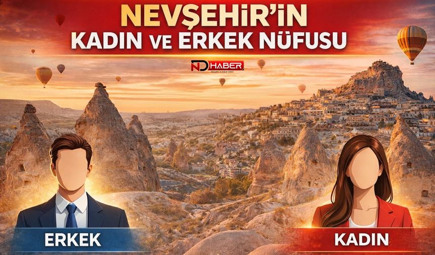 Nevşehir’de Kadın Nüfusu, Erkek Nüfusunu Geride Bıraktı