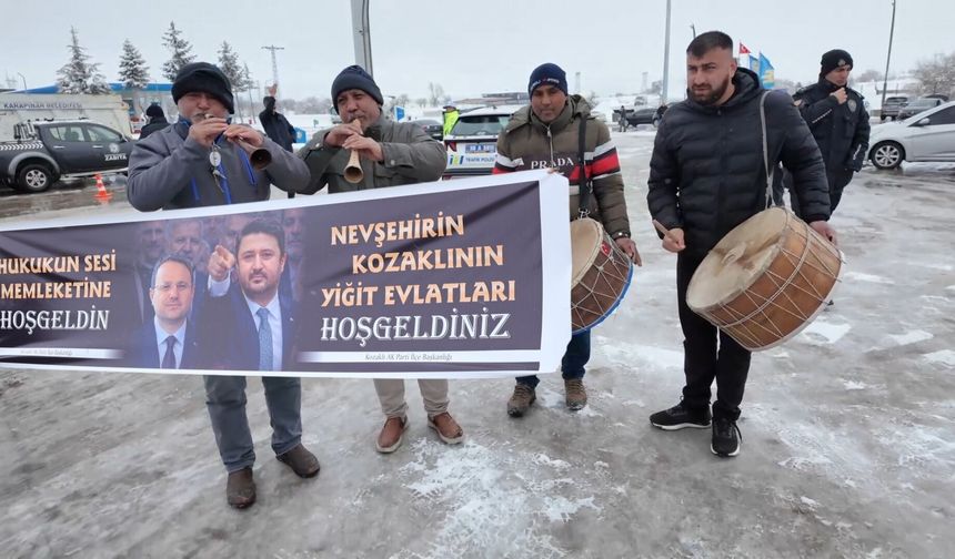 33 Yıl Süren Hasret Bitti Nevşehir'de Adalet Bakanı Akın Gürlek Böyle Karşılandı