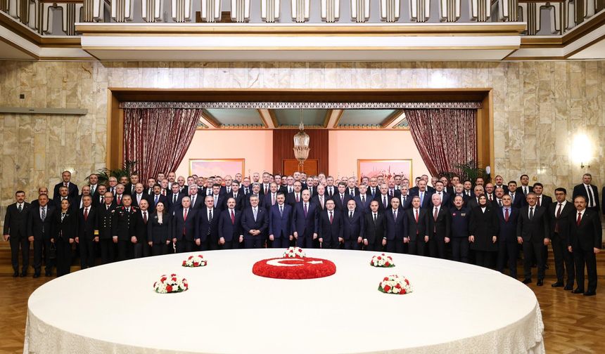 Vali Ali Fidan Gazi Meclis’te Valiler Buluşmasına Katıldı