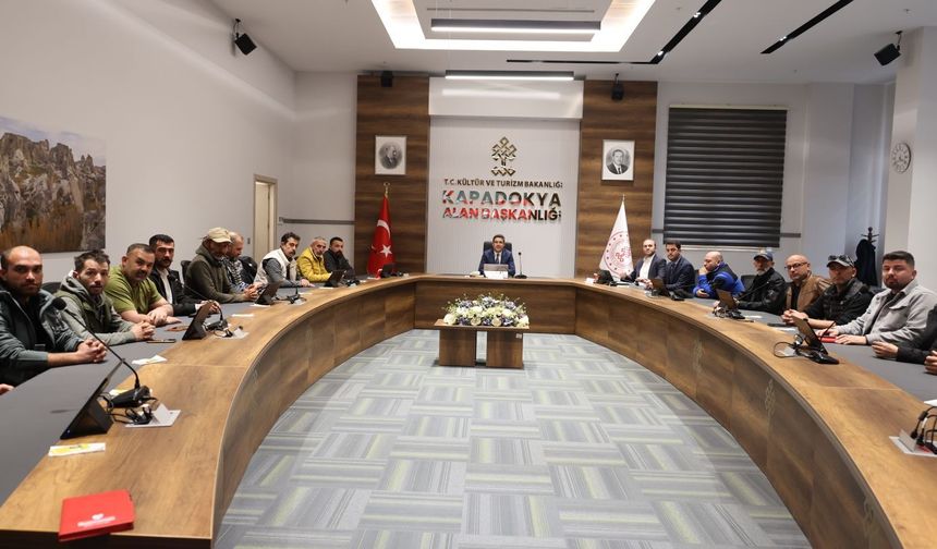 Kapadokya Alan Başkanı Cem Aslanbay, At Çiftlikleri İşletmecileriyle Toplantı Düzenledi