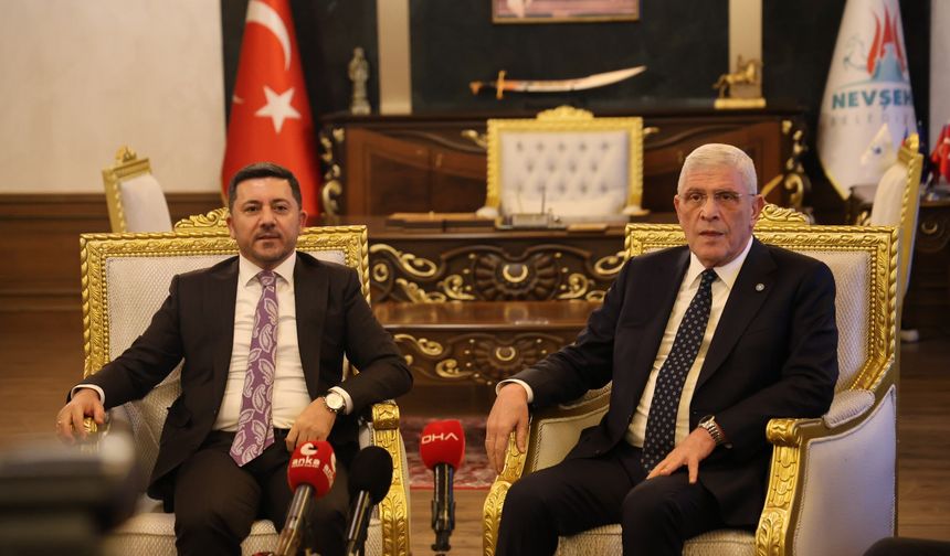 İYİ Parti Genel Başkanı Müsavat Dervişoğlu Nevşehir’de İftar Programına Katıldı