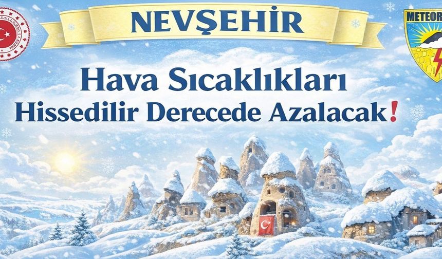 Hava Sıcaklıkları Hissedilir Derecede Azalacak!