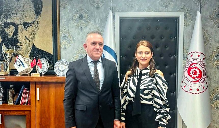 Kapadokya Hastanesi’nden Kayseri SGK İl Müdürü Mustafa Türkoğlu’na Nezaket Ziyareti