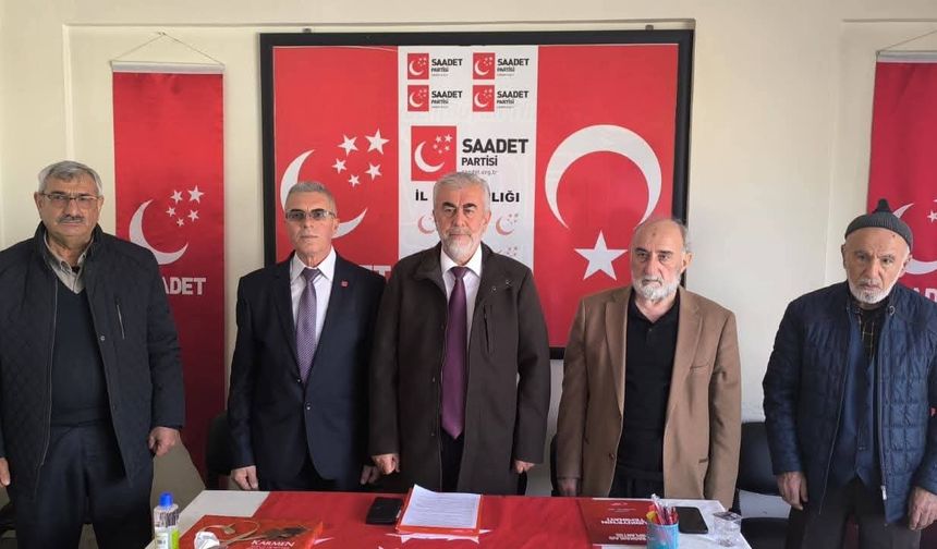 Saadet Partisi Mustafapaşa Belediye Başkan Adayını Açıkladı