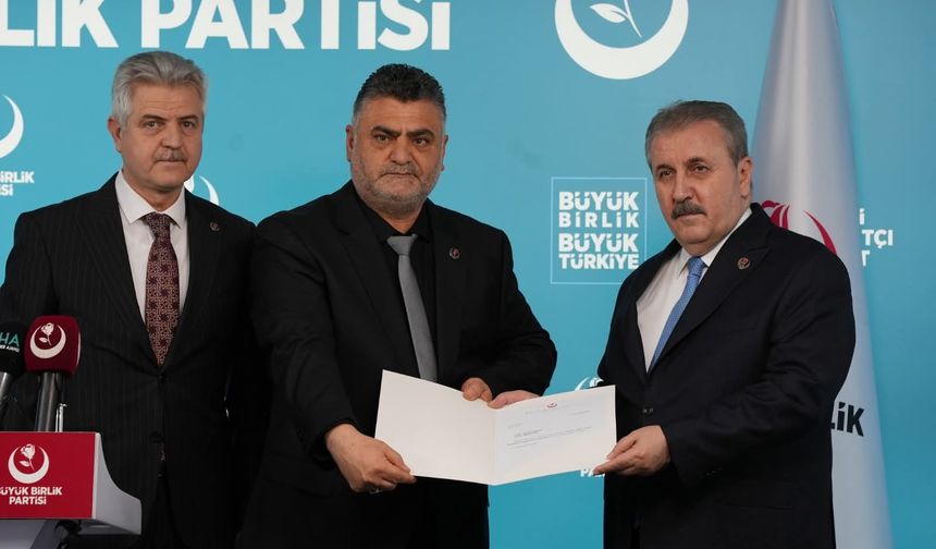 BBP Nevşehir İl Başkanlığına Mustafa Batmaz Atandı