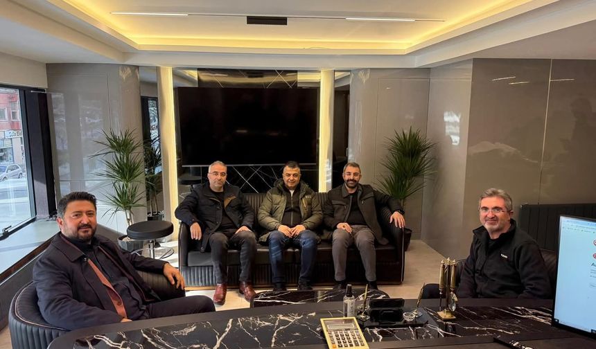 Milletvekili Çalışkan’dan Mimar Kürşat Hakan Ceviz’e Hayırlı Olsun Ziyareti