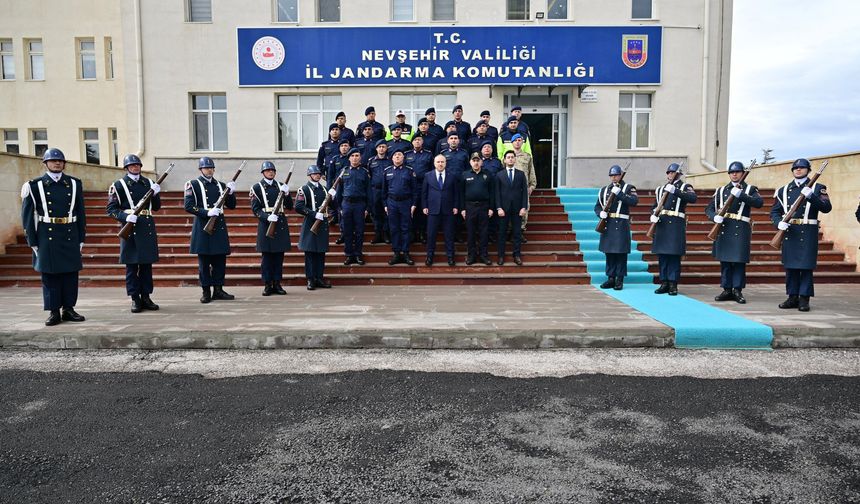 Nevşehir Güvenlik ve Asayiş Toplantısı Vali Ali Fidan Başkanlığında İl Jandarma Komutanlığında Yapıldı