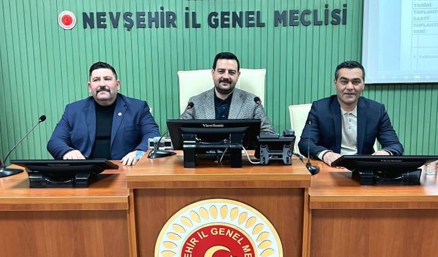 Nevşehir İl Genel Meclisi Şubat Ayı Kararları Açıklandı