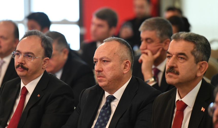 Vali Ali Fidan Ankara’da Düzenlenen Valiler Buluşması’na Katıldı