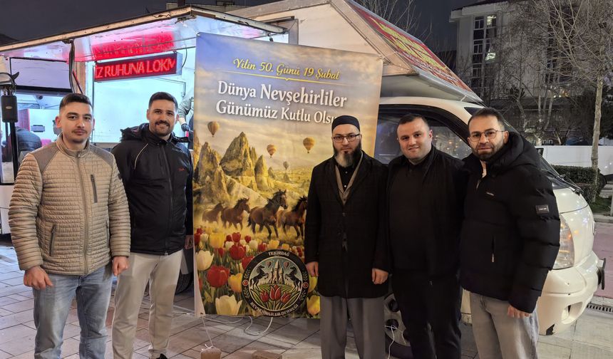 Dünya Nevşehirliler Gününde Tekirdağ’da 2026 Adet Lokma Dağıtıldı