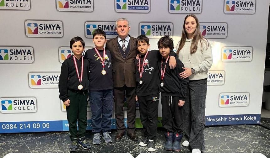 ⛷️🏆 Nevşehir Simya Koleji Zirvede! 🏆⛷️