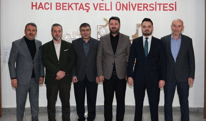 AK Parti Heyetinden NEVÜ Rektörü Prof. Dr. Semih Aktekin’e Ziyaret