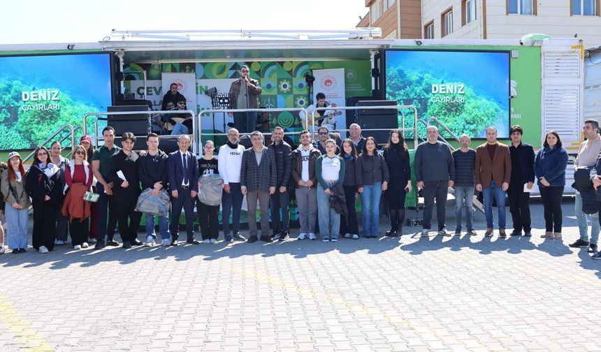 Çevre Tırı NEVÜ Öğrencileriyle Buluştu