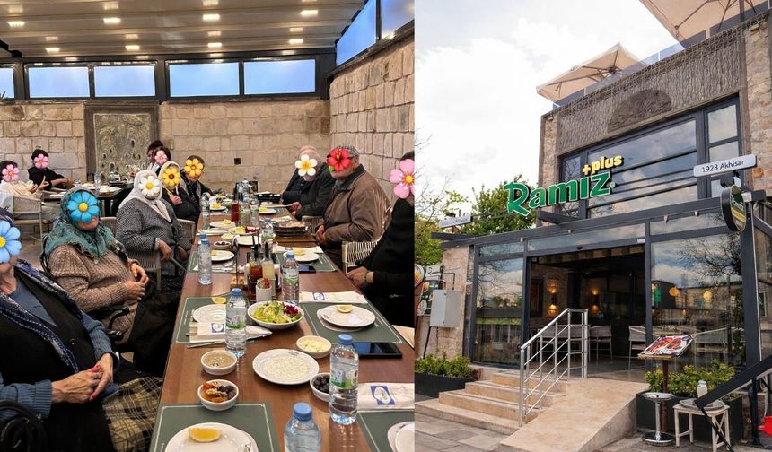 Ramiz Plus Göreme Huzurevi Sakinlerini İftarda Ağırladı