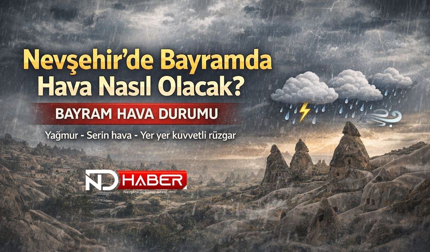 Nevşehir'de Bayramda Hava Nasıl Olacak?