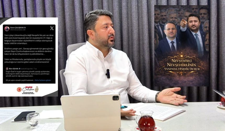 Milletvekili Emre Çalışkan’dan Adalet Bakanı Akın Gürlek’e Destek Açıklaması