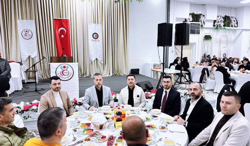 Öz Sağlık-İş Sendikası Nevşehir’de İftar Programı Düzenledi