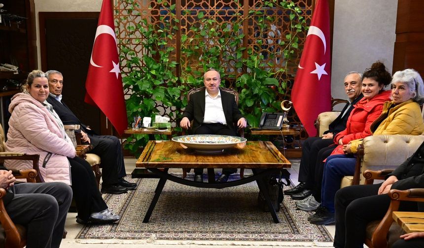 Nevşehir Valisi Ali Fidan Ziyaretleri Kabul Etti