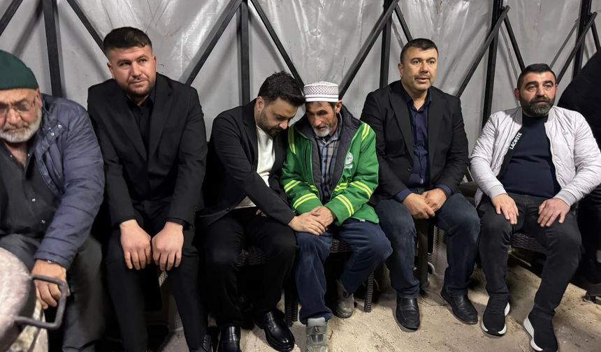 Elim Trafik Kazasında Hayatını Kaybeden Koç Çifti İçin Tepeköy’de Taziye Ziyareti