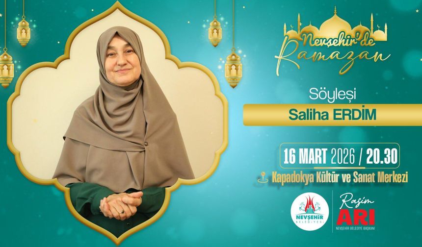 Yazar Saliha Erdim Yarın Nevşehir’e Geliyor