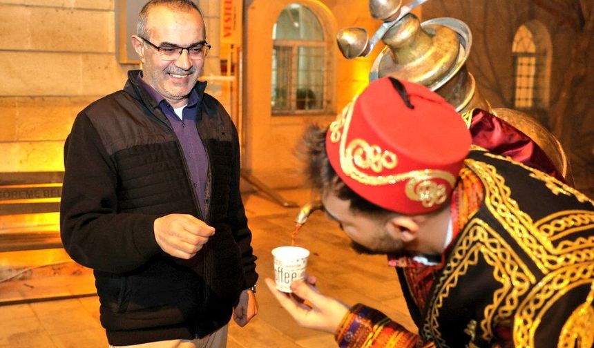 Göreme Belediyesi’nden Kadir Gecesi’nde Osmanlı Şerbeti İkramı
