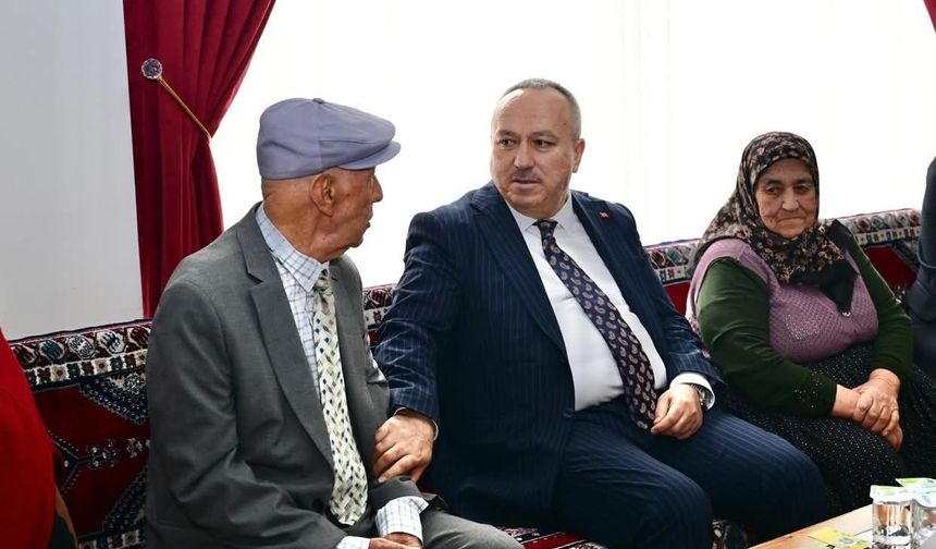 Vali Ali Fidan’dan Kapadokya Huzurevi’ne Bayram Ziyareti