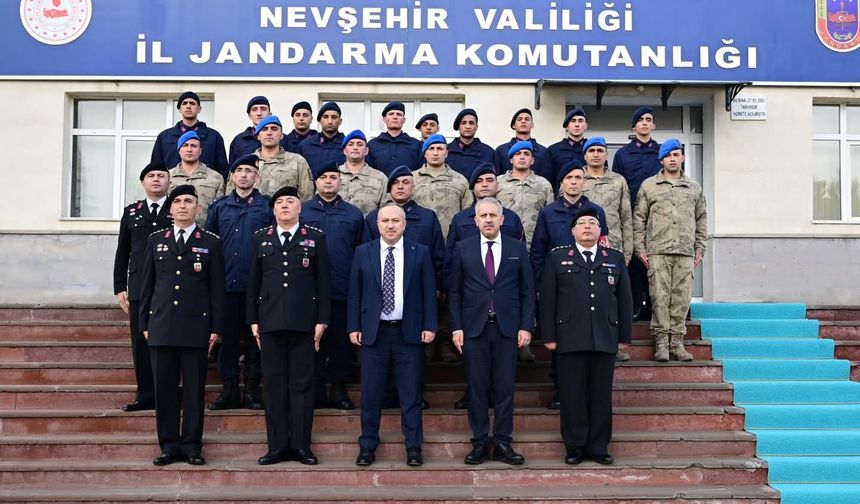 İl Jandarma Komutanlığında Bayram Ziyareti Gerçekleştirildi