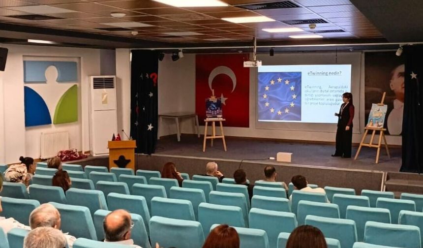 Nevşehir Simya Koleji Öğretmenlerine eTwinning ve ESEP Platformu Tanıtımı