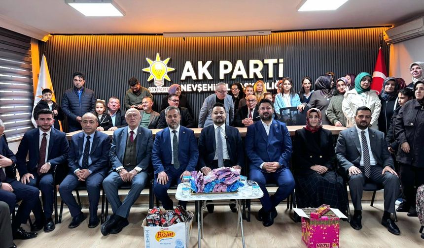 "AK Parti Nevşehir İl Başkanlığı’nda Bayramlaşma Coşkusu"