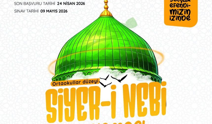 Ortaokullu Gençler Efendimizin İzinde Yarışmaya Davet Ediliyor