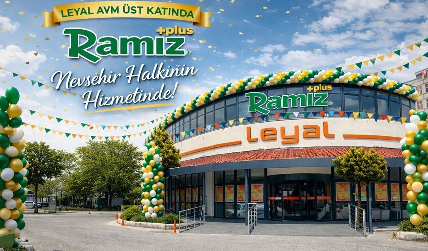 Ramiz Plus Leyal AVM Üst Katında Eşsiz Lezzetiyle Nevşehir Halkının Hizmetinde